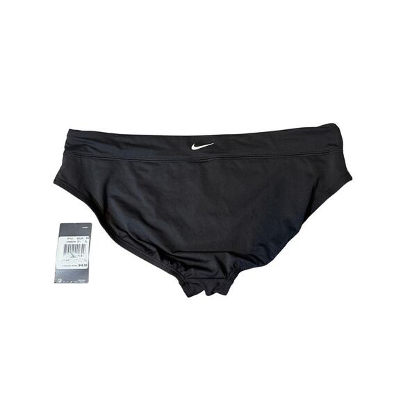 NIKE Women's swim bottoms/bikini bottoms, black, size XL, NWT - Picture 2 of 9